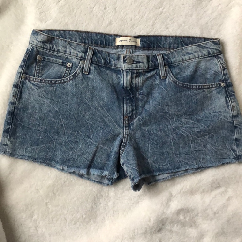 Gap Stone Wash Jean Shorts